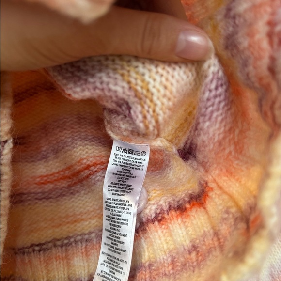 French Connection size small Striped Knit Cardigan - Picture 4 of 5